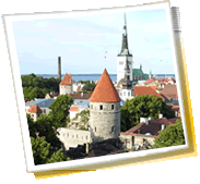 Reisestadt-Panorama - Estland, wetter, telefonvorwahl, fotogalerie