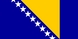 Weltlandfahnen: Bosnien und Herzegowina