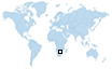 Weltreisen timezone Karte - GMT, Greenwich Mean Time, Karte von Gaborone, Botsuana, Zeitzone