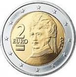 2 euro (other side, country Austria) 2
