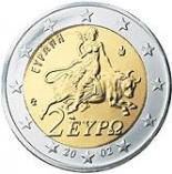 2 euro (other side, country Greece) 2