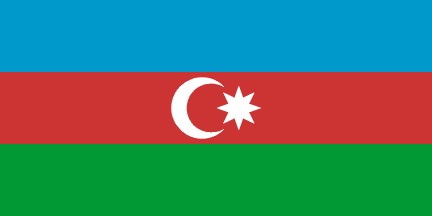 Nationalflagge, Aserbaidschan