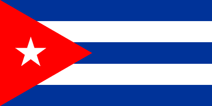 Nationalflagge, Kuba