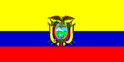 Nationalflagge, Ecuador