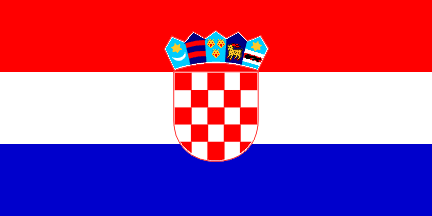 Nationalflagge, Kroatien