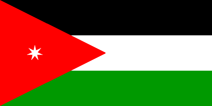 Nationalflagge, Jordanien