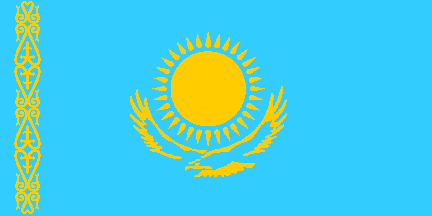 Nationalflagge, Kasachstan