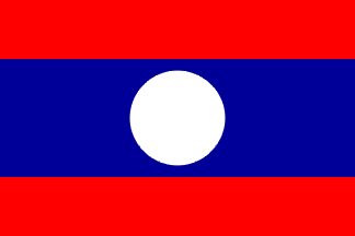 Nationalflagge, Laos
