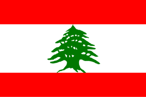 Nationalflagge, Libanon