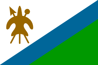 Nationalflagge, Lesotho