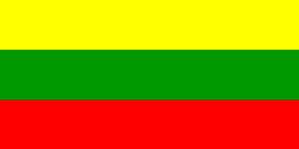 Nationalflagge, Litauen