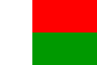 Nationalflagge, Madagaskar