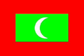 Nationalflagge, Malediwen