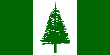 Nationalflagge, Norfolkinsel