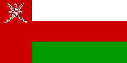 Nationalflagge, Oman