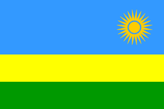 Nationalflagge, Ruanda