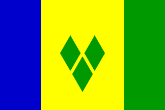 Nationalflagge, Saint Vincent und die Grenandinen