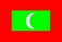 Nationalflagge, Malediwen